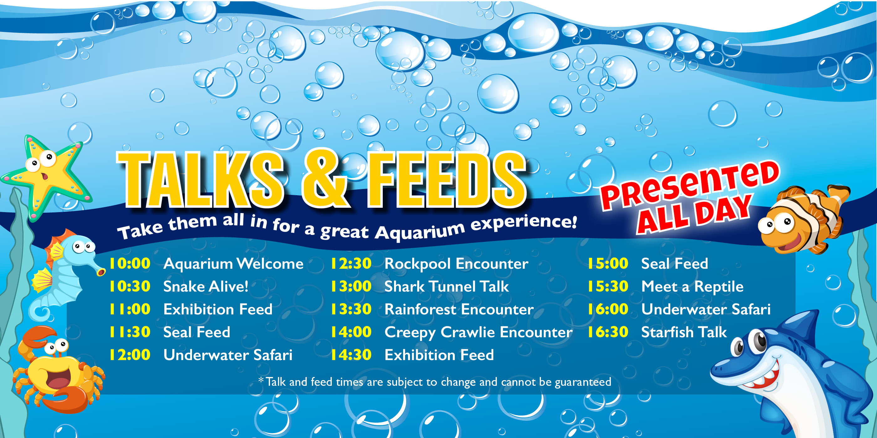 Deep Sea World Opening Times